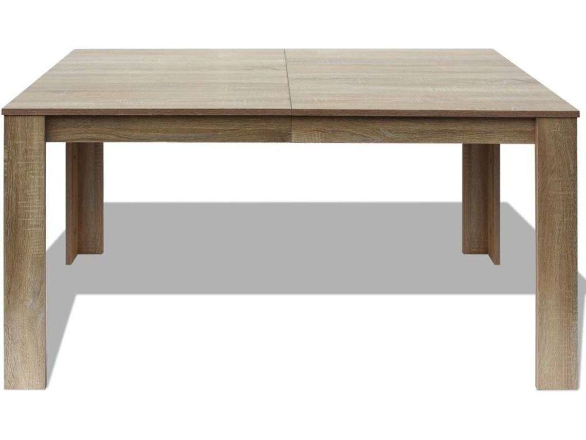 Mesa de jantar VIDAXL Marrom Madeira processada (140x80x75 cm)