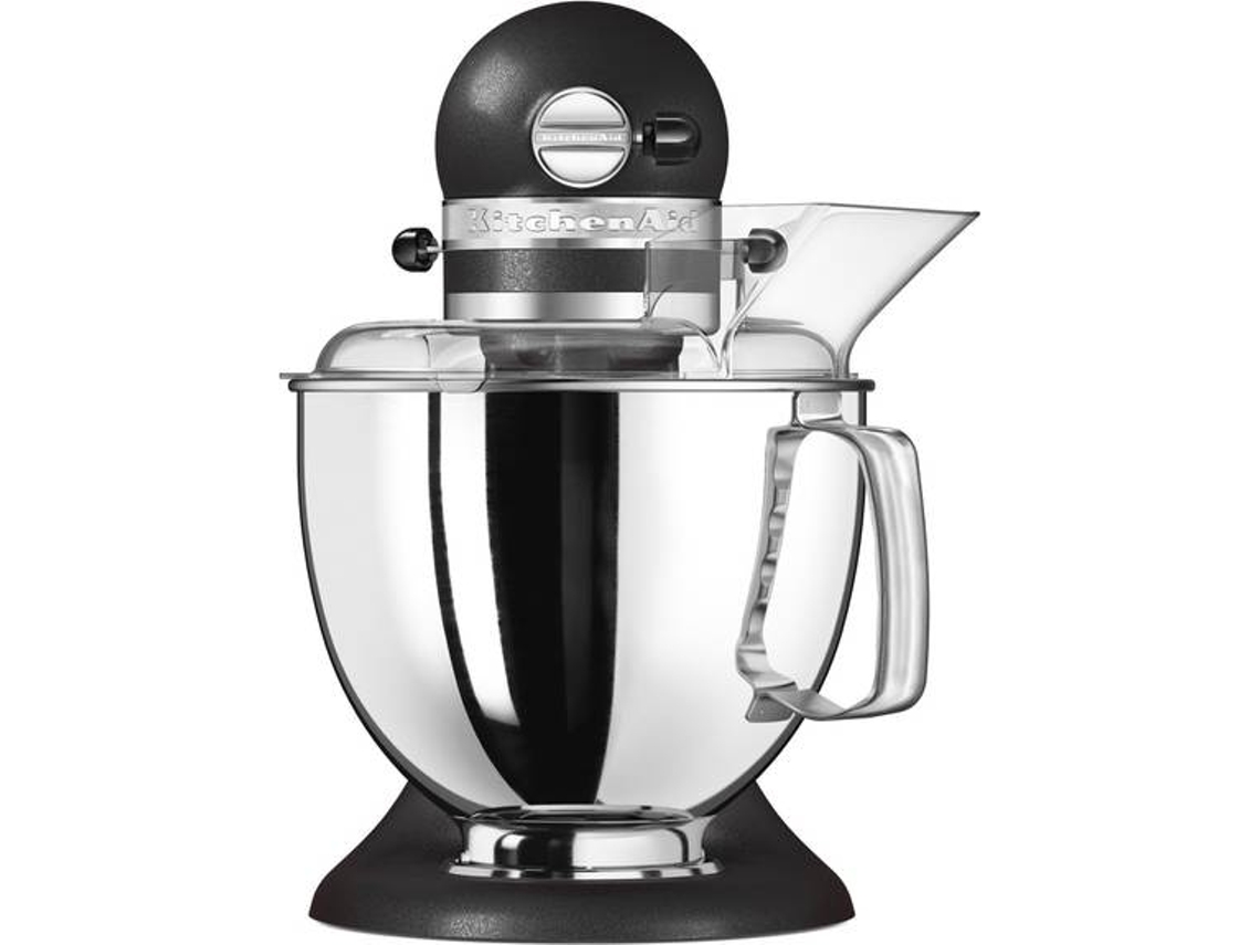 Robô de Cozinha KITCHENAID 5KSM175 PSEBK Artisan (4.8 L - 300 W - 4 acessórios)
