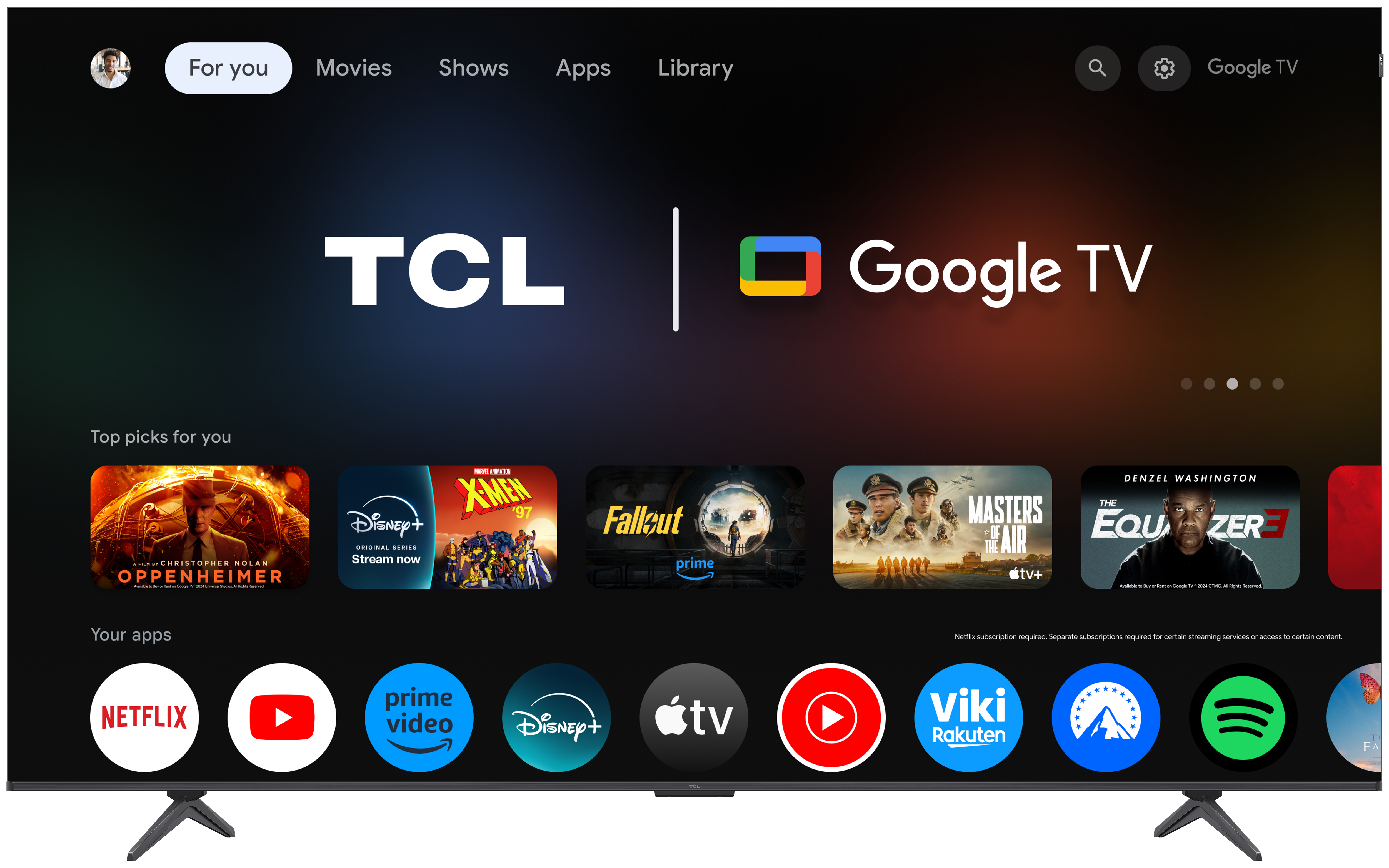 TV TCL QLED 85P8K (QLED - 85