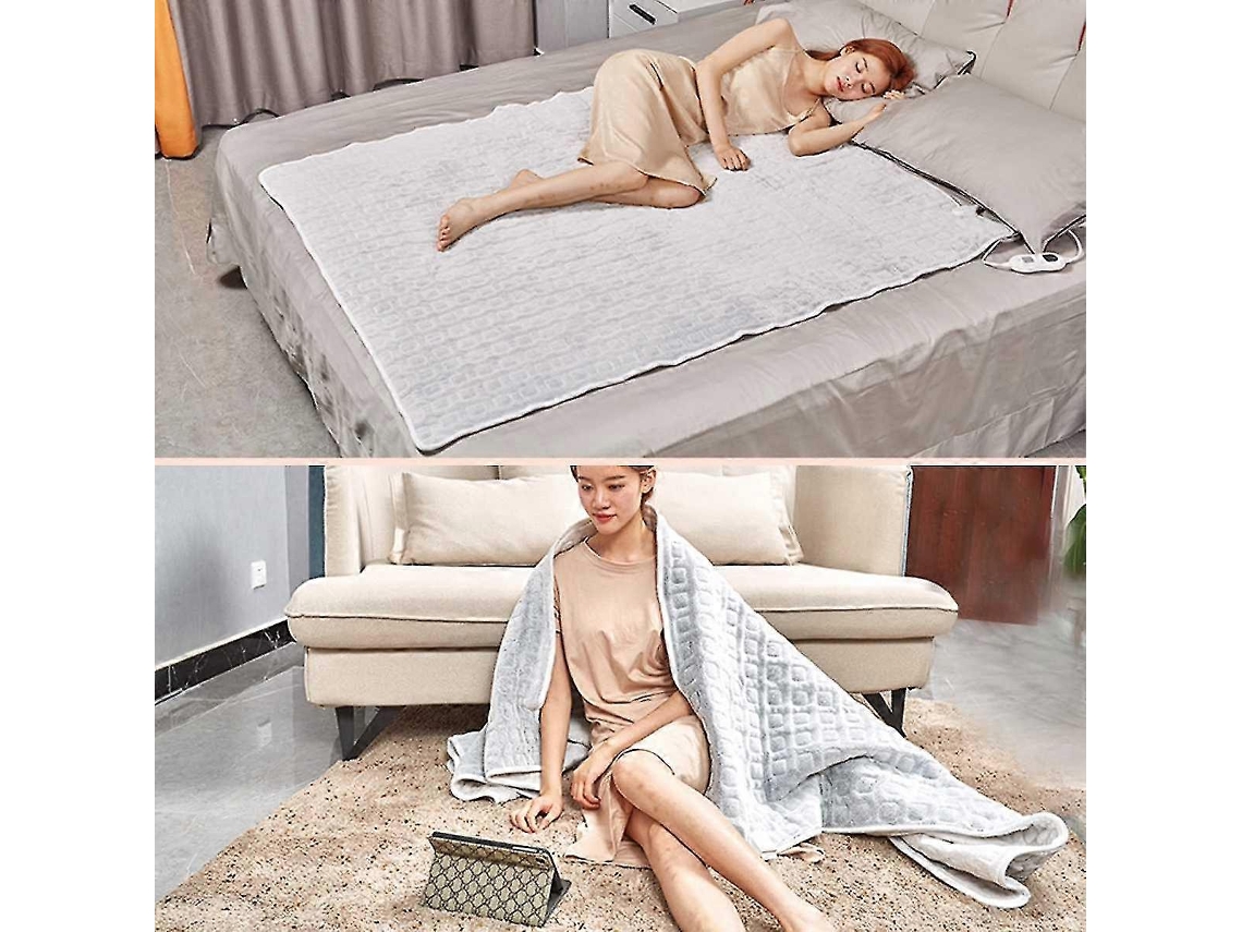 Cobertor Elétrico Mais Grosso, Aquecedor De Corpo Duplo, Cobertor Aquecido Lavável, Cobertor Elétrico Com Termostato. Wwfw