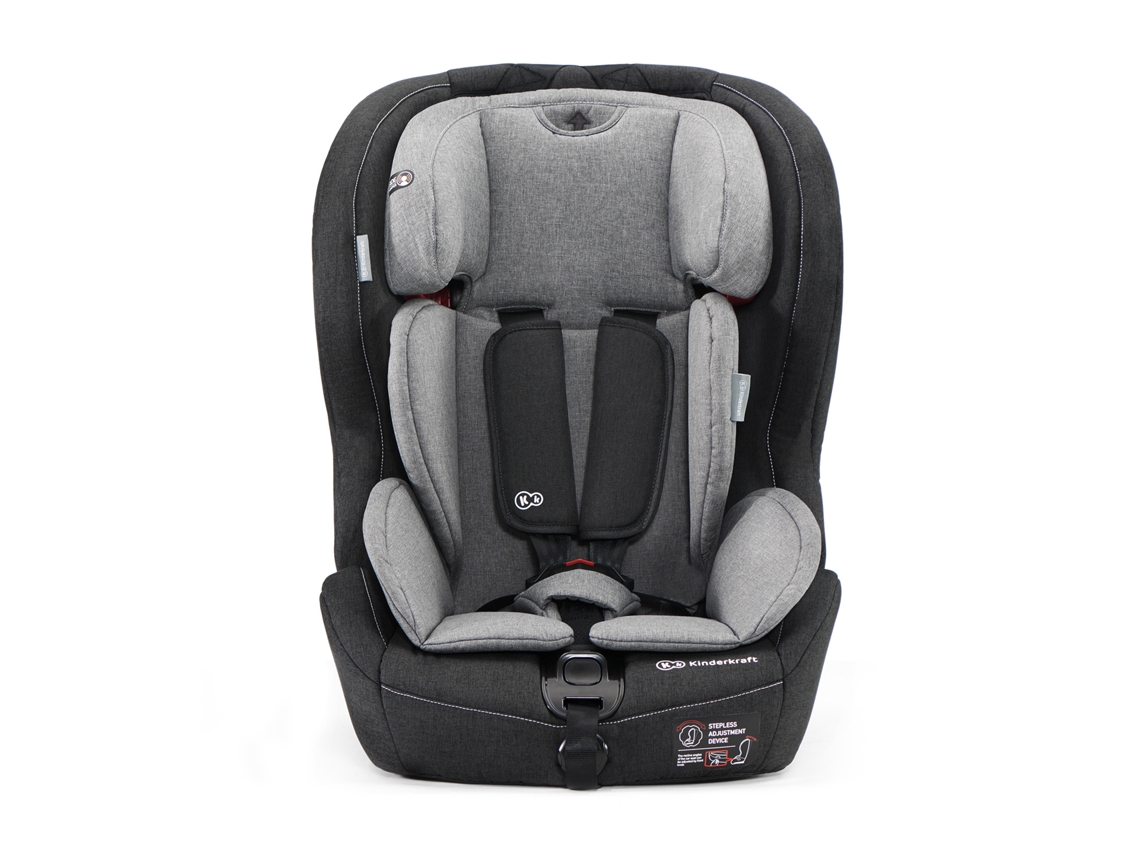 Cadeira Auto KINDERKRAFT Safety-Fix Black Grey