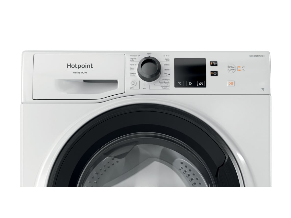 Máquina de Lavar Roupa HOTPOINT NWS 7469 WK SPT (7 kg - 1400 rpm - Branco)