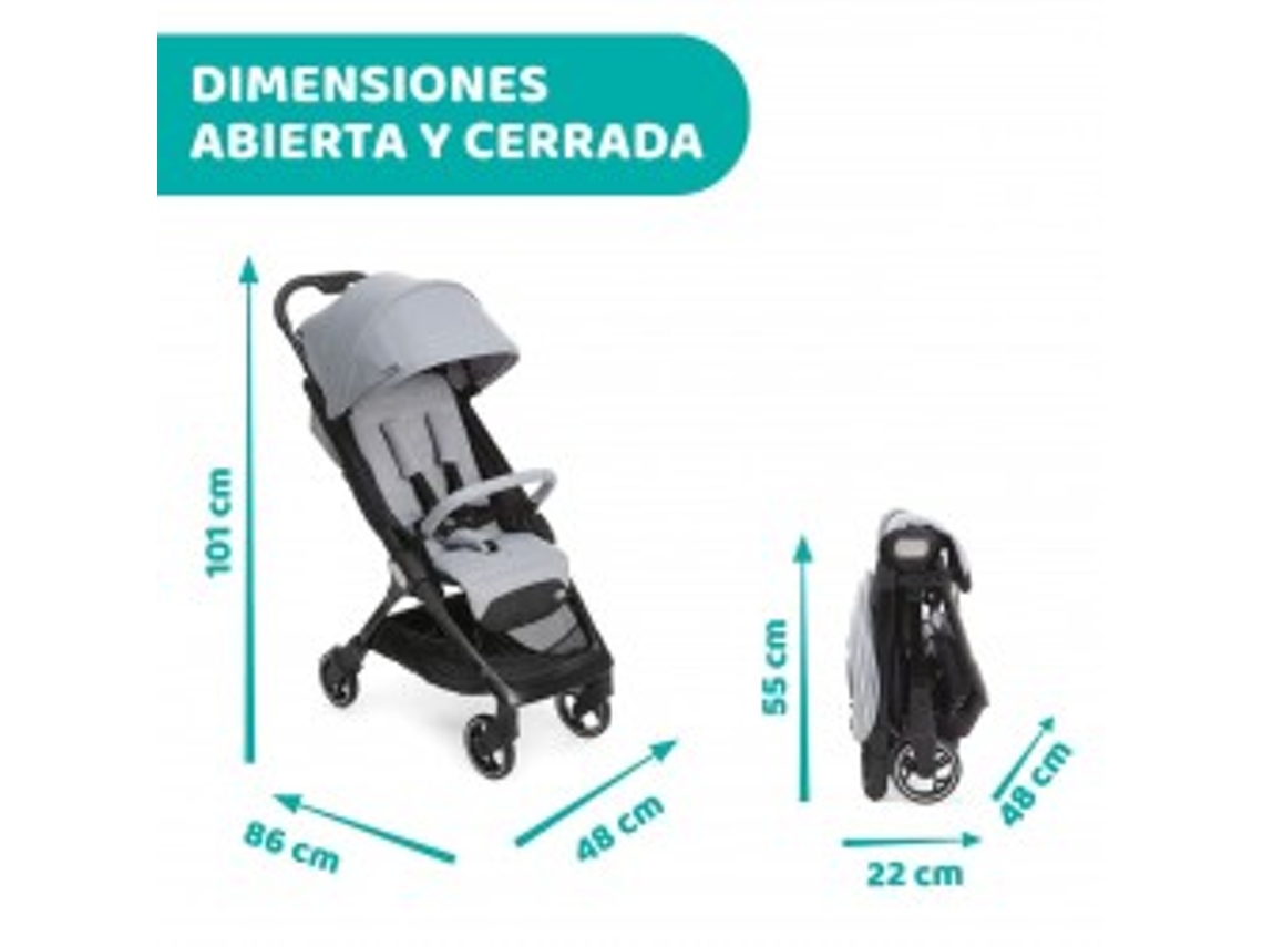Carrinho de Bebê We Cool Grey CHICCO