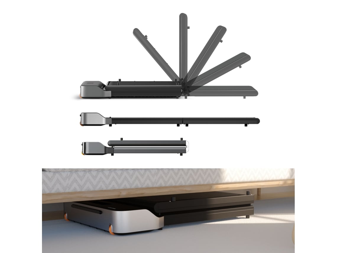 Passadeira Dobrável Kingsmith Walkingpad Z1f, Ultrafina, Silenciosa, 6 Km/h, 110 Kg, Ecrã Led, Comando, Aplicação