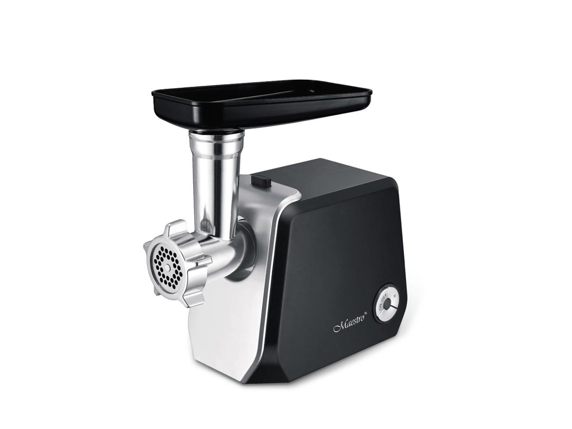 Feel-Maestro Mr850 Picador de Carne 1500 W Preto Inox