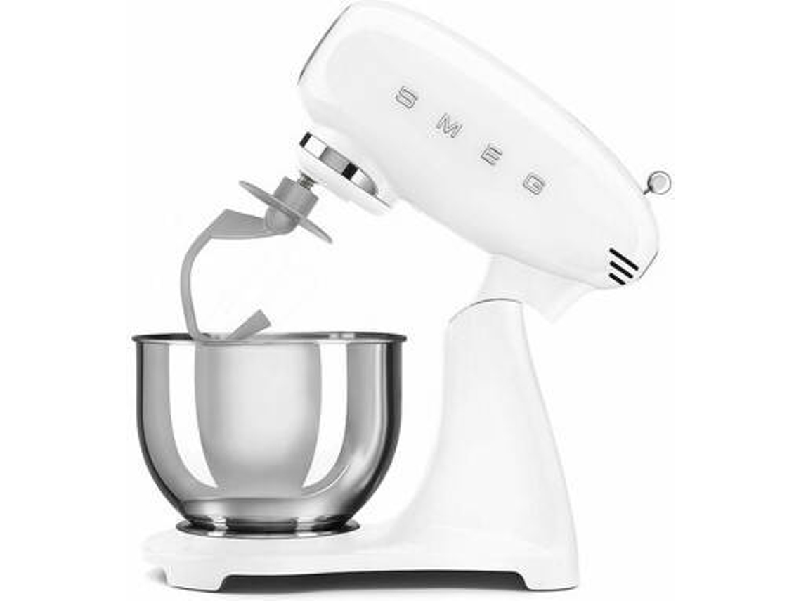 Robô de Cozinha SMEG SMF03WHEU (4.8 L - 800 W - 6 Acessórios)