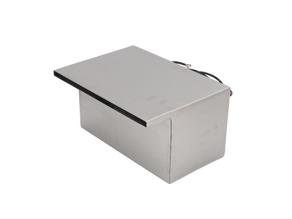 Fonte Parede Externa Led Colorido Aço Inox 304