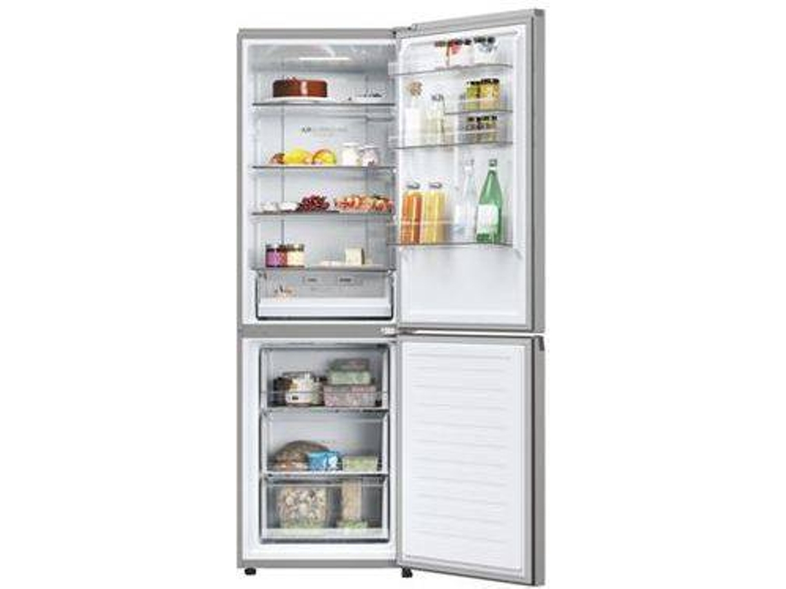 Frigorífico Combinado Haier HDPW3618DNPK (No Frost - 185 cm - 352 L - Inox)