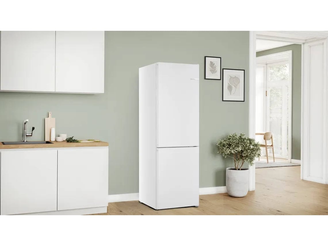 Frigorífico Combinado BOSCH KGN362WCF (No Frost - 186 cm - 321 L - Branco)