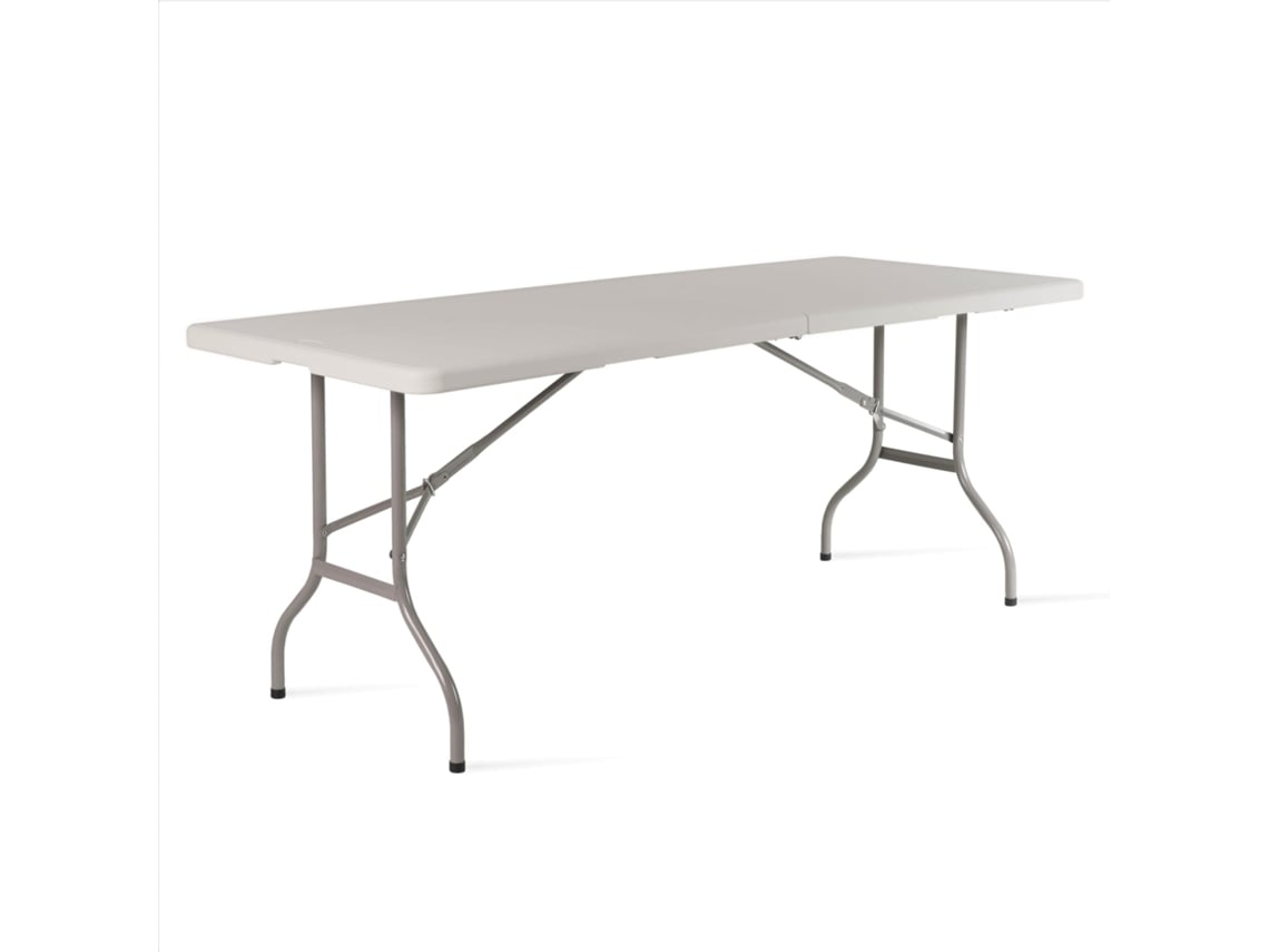 GARBAR Easy Mesa Rectangular Dobrável Interior e Exterior 243X76 Branco