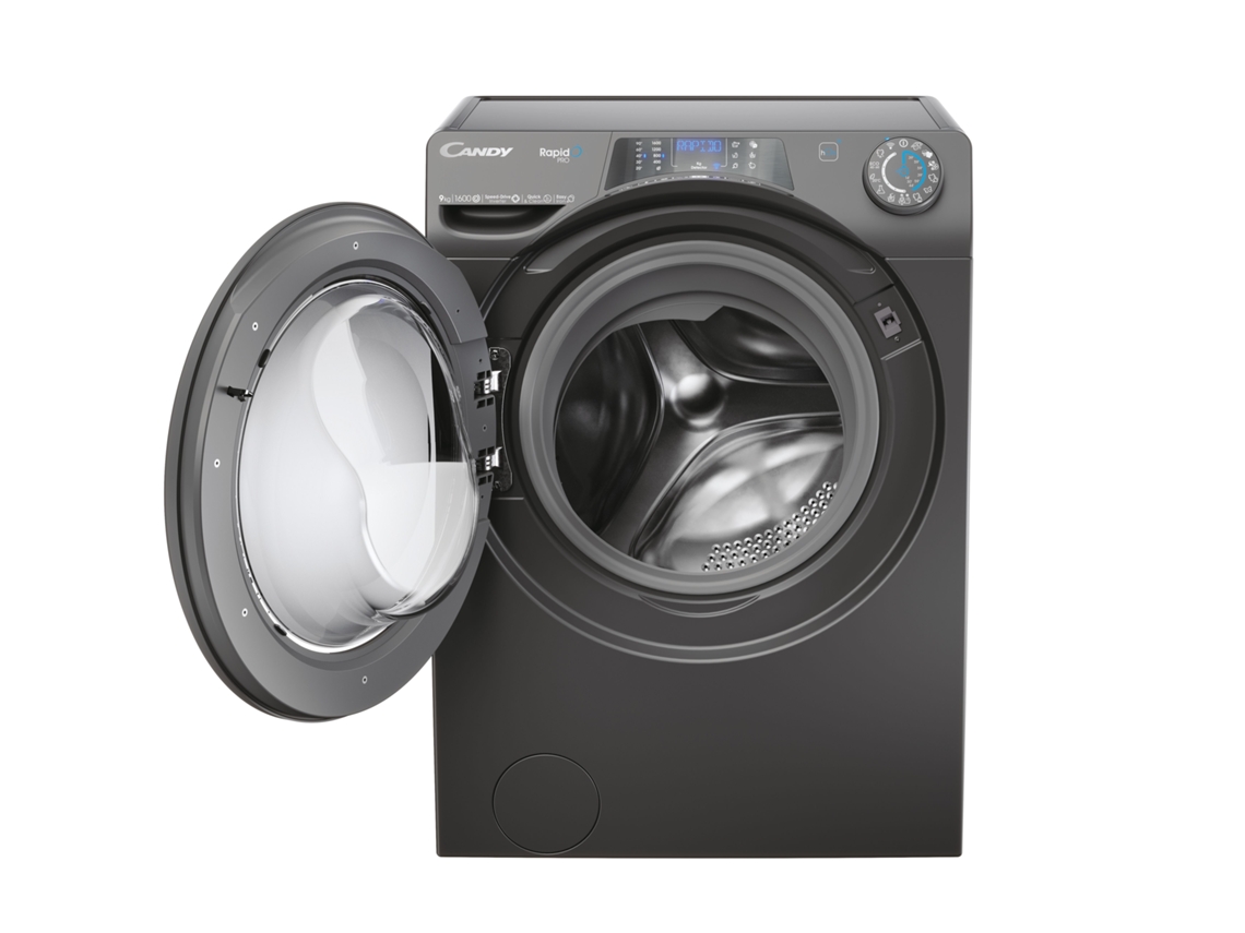 Máquina de Lavar Roupa CANDY RP 696BWMRR/1-S (9 kg - 1600 rpm - Cinzento)