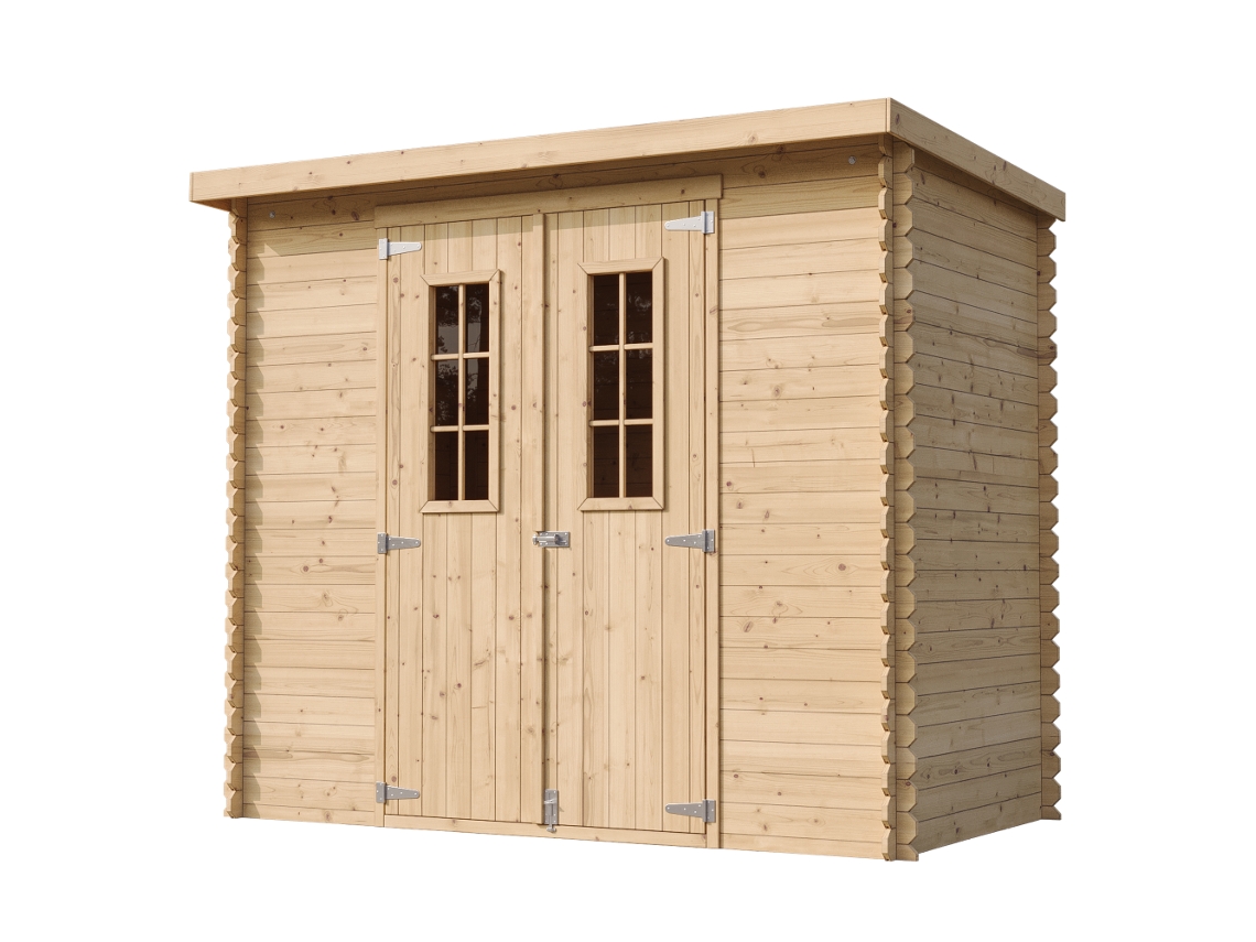 Galpão De Madeira 2,63 M² H200 X 239 X 142 Cm Timbela M310c