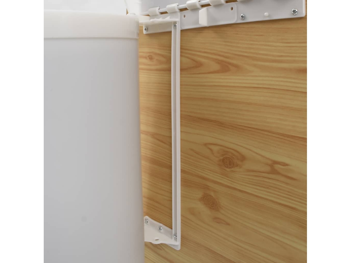 Vidaxl Coș De Gunoi Încorporat De Bucătărie, 12 L, Plástico