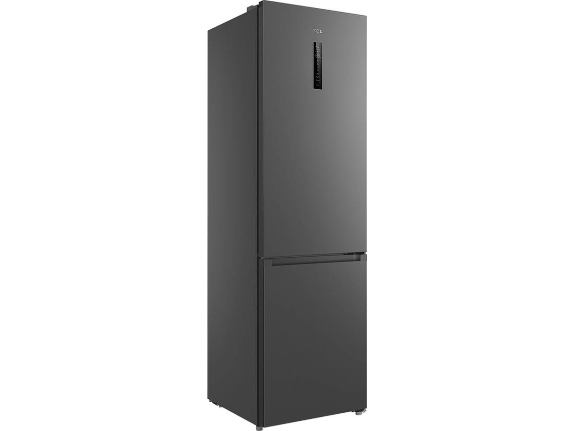 Frigorífico Combinado TCL RC382BSC0EU  (No Frost - 203 cm - 382 L - Cinzento)
