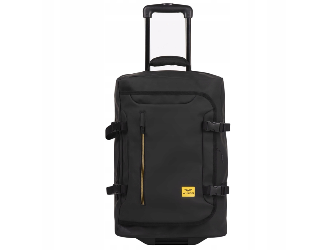 Mala De Viagem, 20 Polegadas, Couro Pu Impermeã¡vel E Poliã©ster 900d, Rodas Giratã³rias, Cabo Telescã³pico Ajustã¡vel, Capacidade De 43l Oem