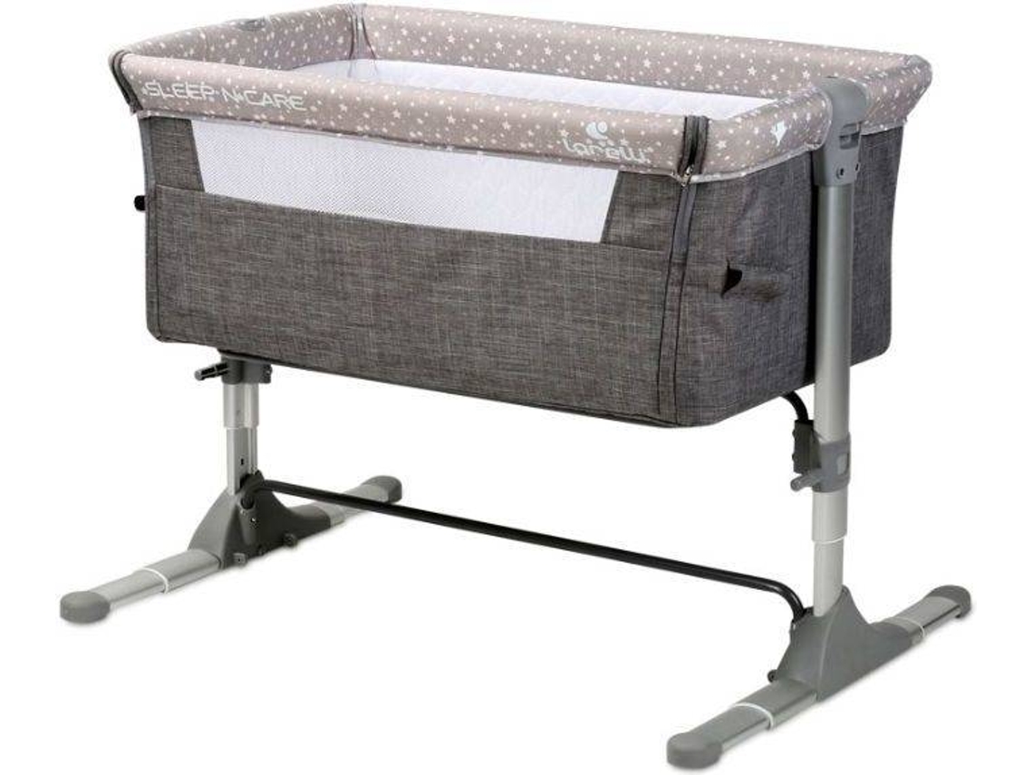 Berço co-sleeping LORELLI Sleep N'Care Grey Elephant (Cinzento)