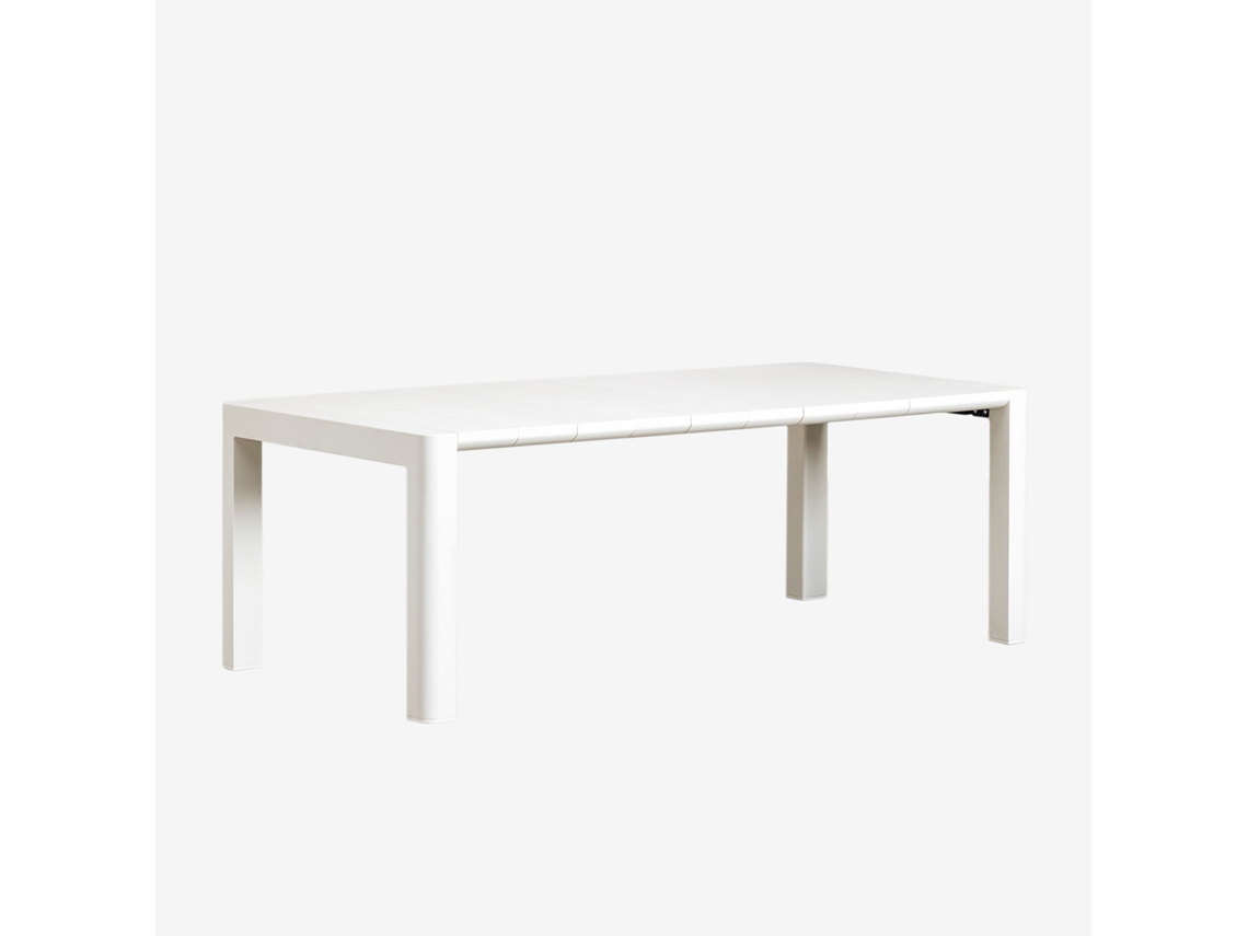 SKLUM Mesa de Jantar Retangular Arnadine Abs Gardénia Branco 220 X 100 Cm