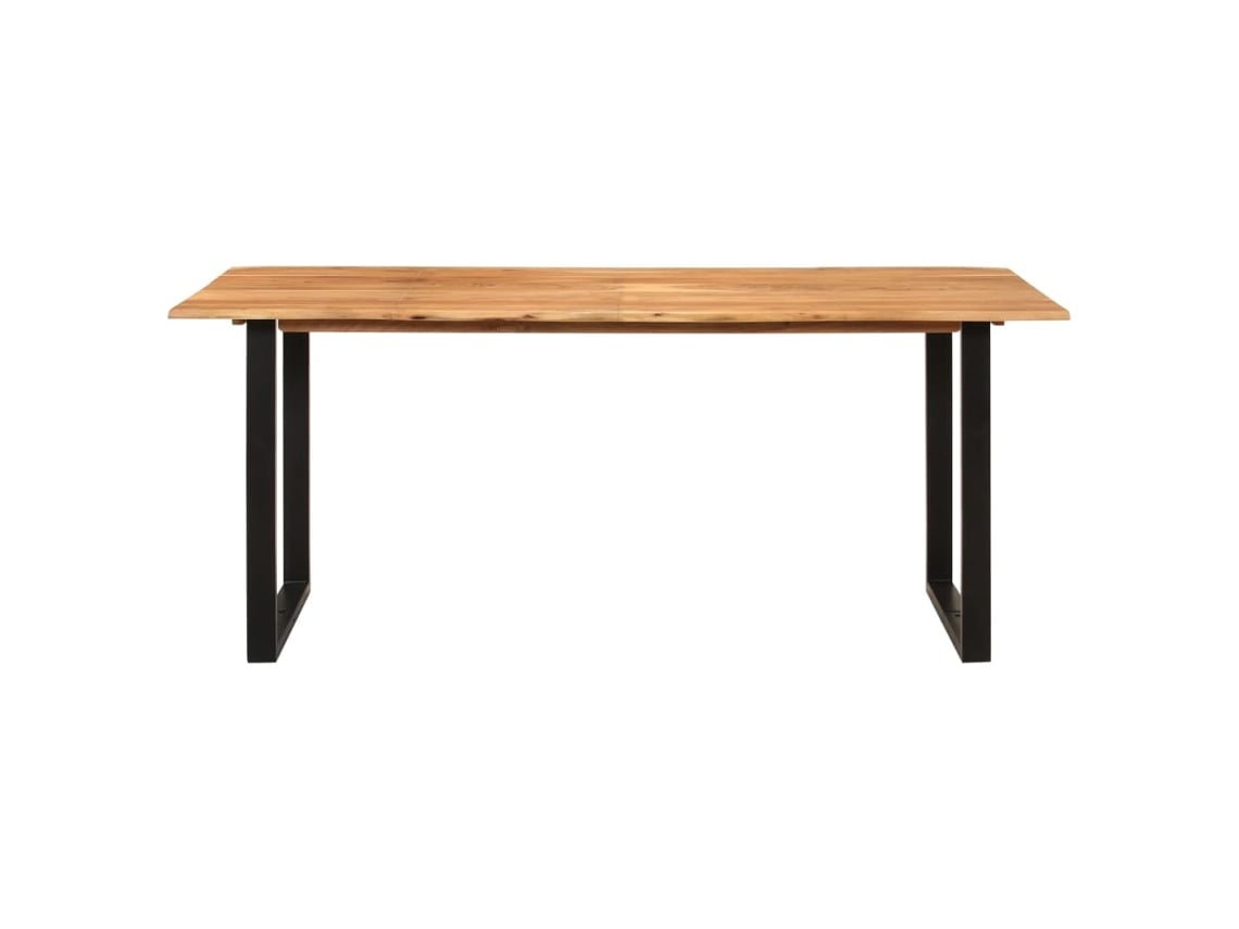 Mesa de jantar VIDAXL Marrom Madeira (180x90x76 cm)