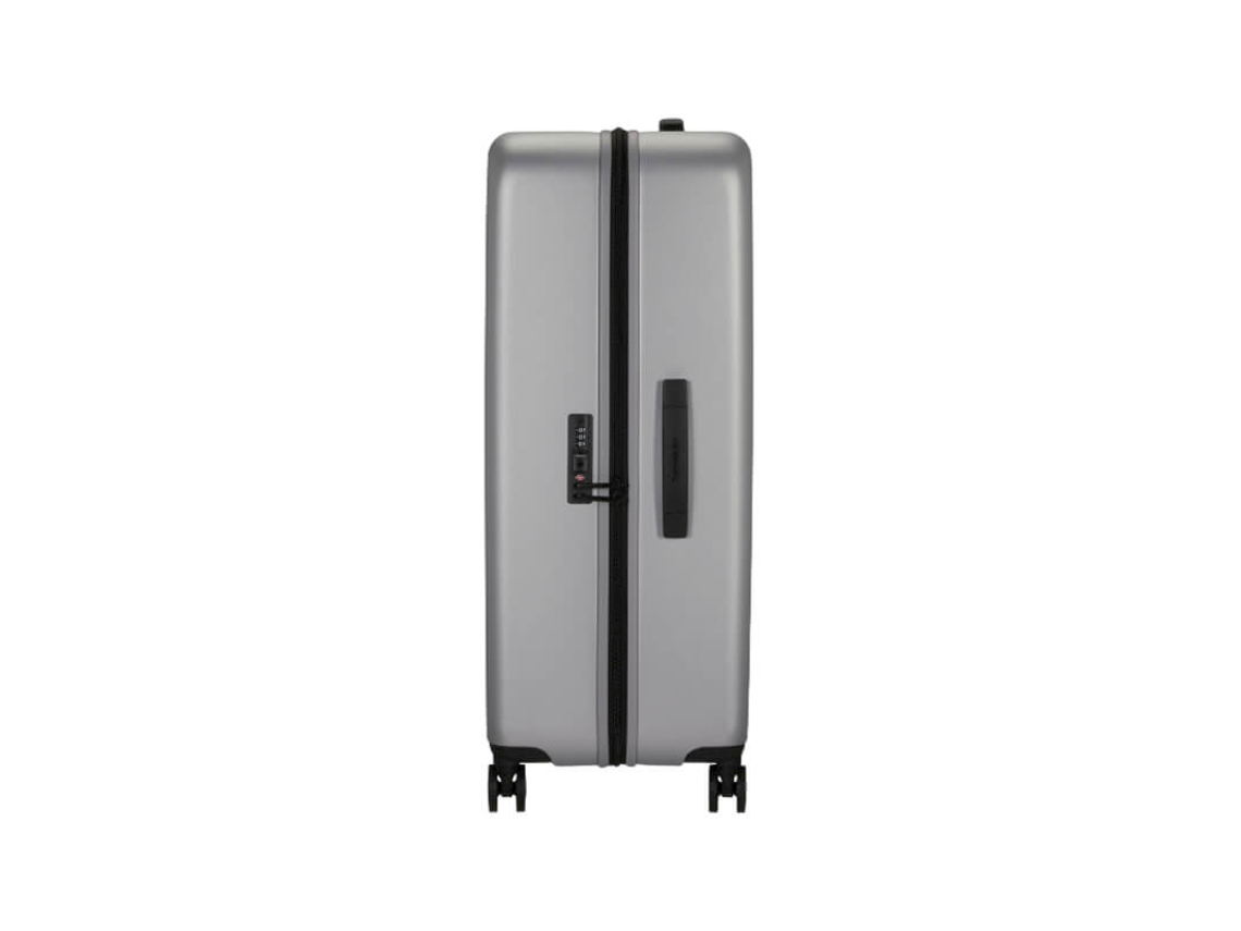 Mala De Viagem / Trolley Grande 75cm 4r Quadrix Prateada Samsonite