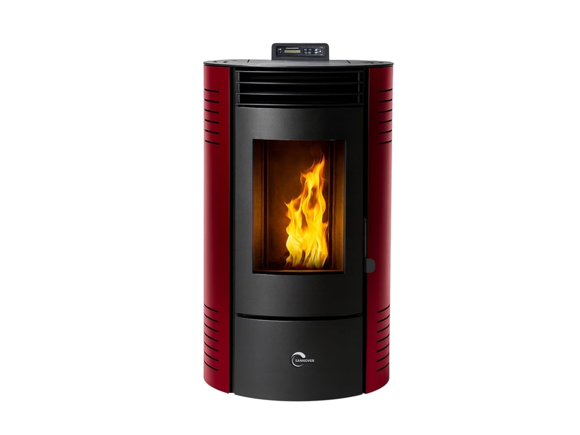 Salamandra A Pellets Azora 11,6 Kw Bordeaux Sannover