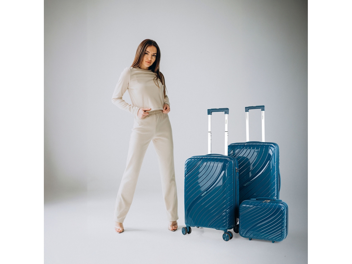 Pp ITACA Danube Óleo Hard Suitcase Set (42x66x26 Cm 62l)