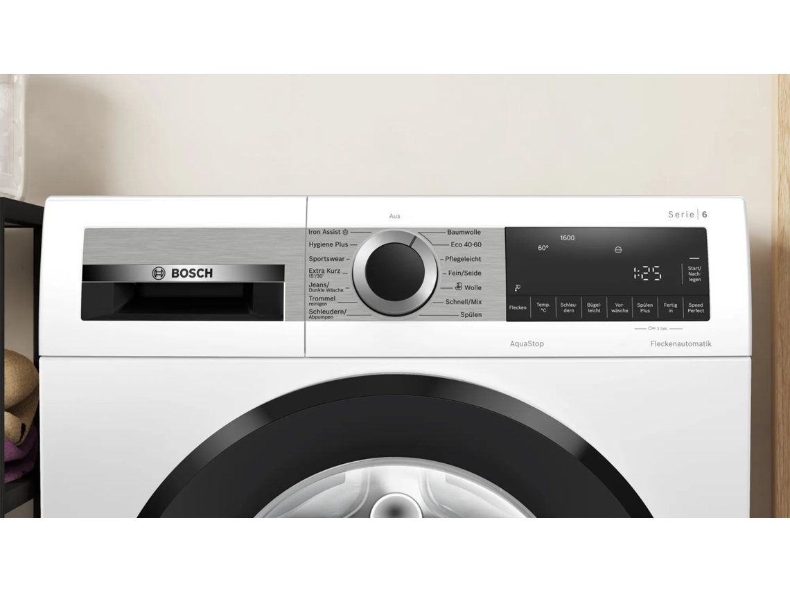 Bosch Serie 6 Wgg256z40 Máquina De Lavar Carregamento Frontal 10 Kg 1600 Rpm Branco