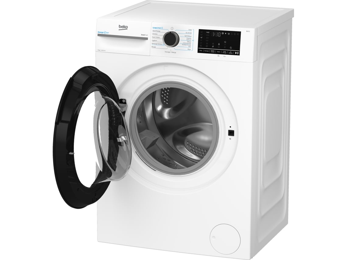 Beko B300 Bm3wfu48411b Máquina De Lavar Carregamento Frontal 8 Kg 1400 Rpm Branco