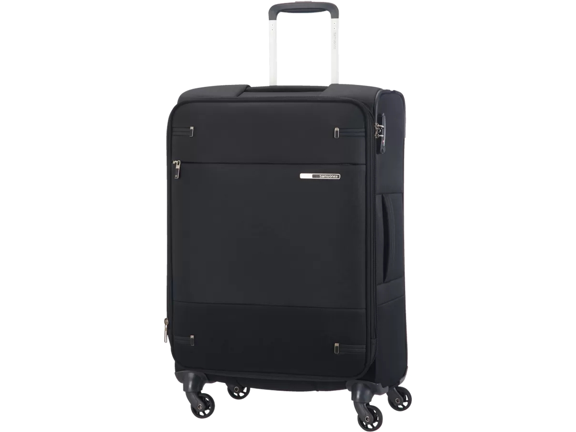 Mala de Viagem Média Expansível SAMSONITE Base Boost  Preto (66x42x28/31cm - 67/73L)