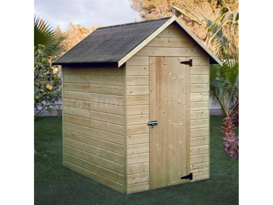 Abrigo de Madeira DECOR ET JARDIN Ambeal 12 Mm (122x162 cm - 198m²)