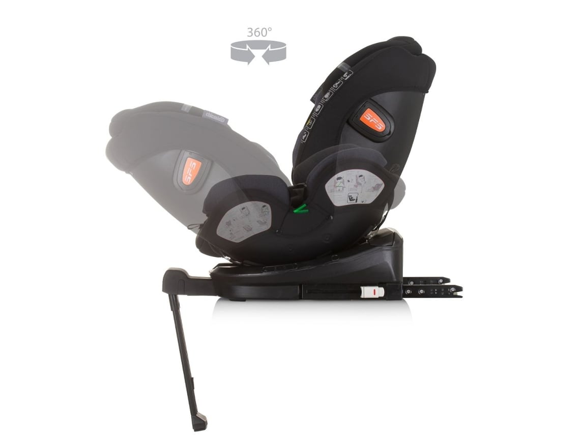 Cadeira Auto Tourino I Size Isofix 360 Da Chipolino Obsidian (40 150 Cm)