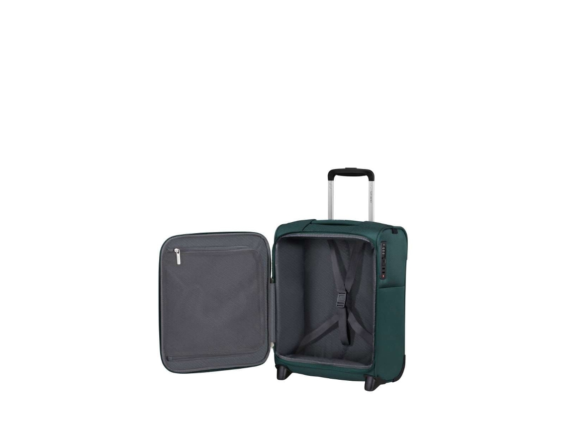 Mala De Cabine Underseater Samsonite Base Breeze 45cm 2 Rodas Verde Escuro 27l