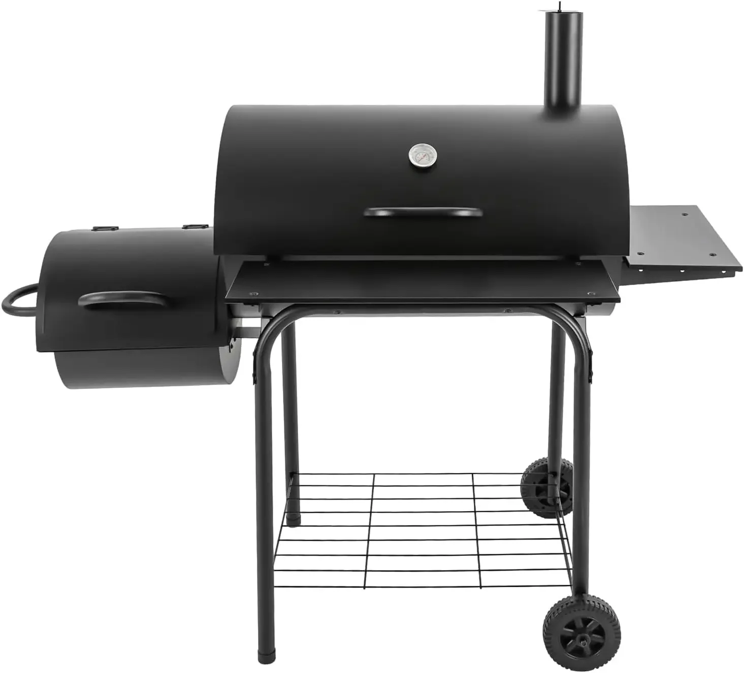 Churrasqueira A Carvão, Termômetro, Design Conveniente, Preto Oem