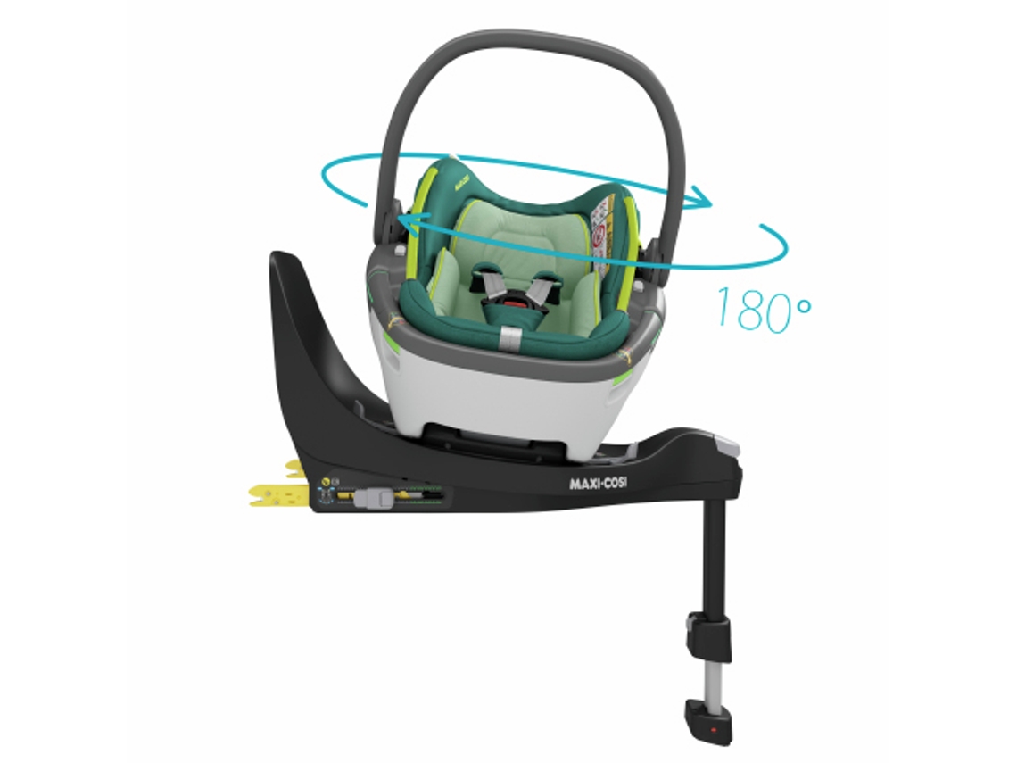 Cadeira auto para bebé modular desde o nascimento MAXICOSI Coral 360 Neo Green