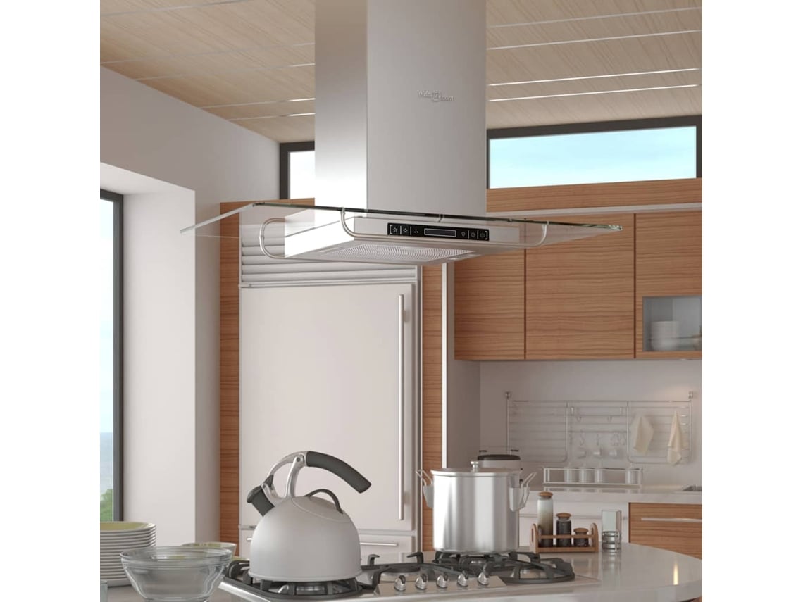 Exaustor VIDAXL Prateado