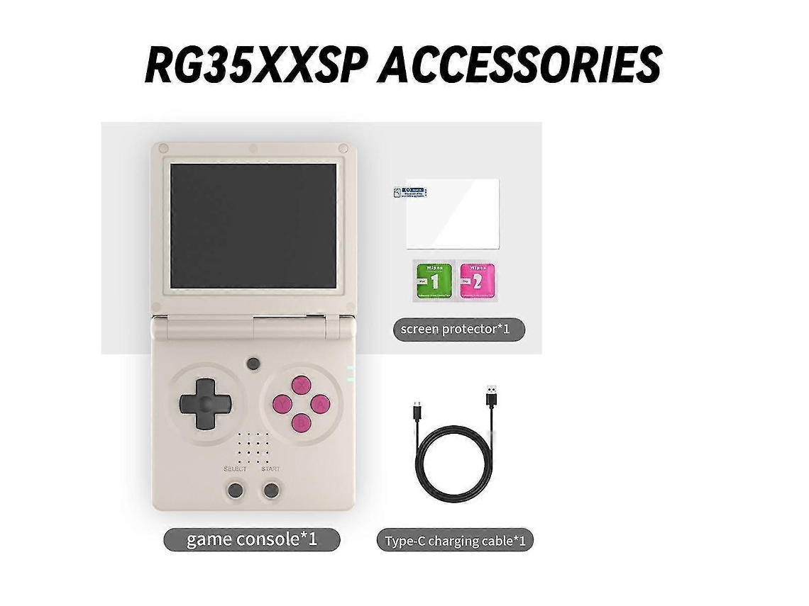 Console De Jogo Portátil Para Ampown Rg35xxsp Retro Psp Game Console Folding Flip Cover Wireless Game Console,c Nostalgia88