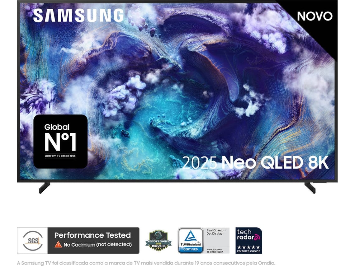 TV SAMSUNG TQ65QN990FTXXC (NeoQLED - Mini LED - 65'' - 165 cm - 8K - Smart TV AI)