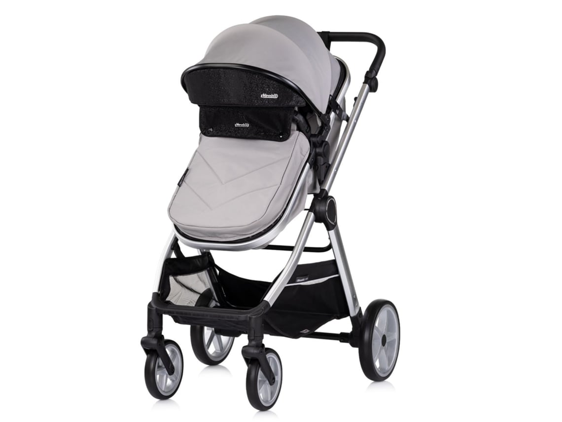 Carrinhos De Bebê Trio Conversível Chipolino Vista Até 22 Kg Cinza Nuvem