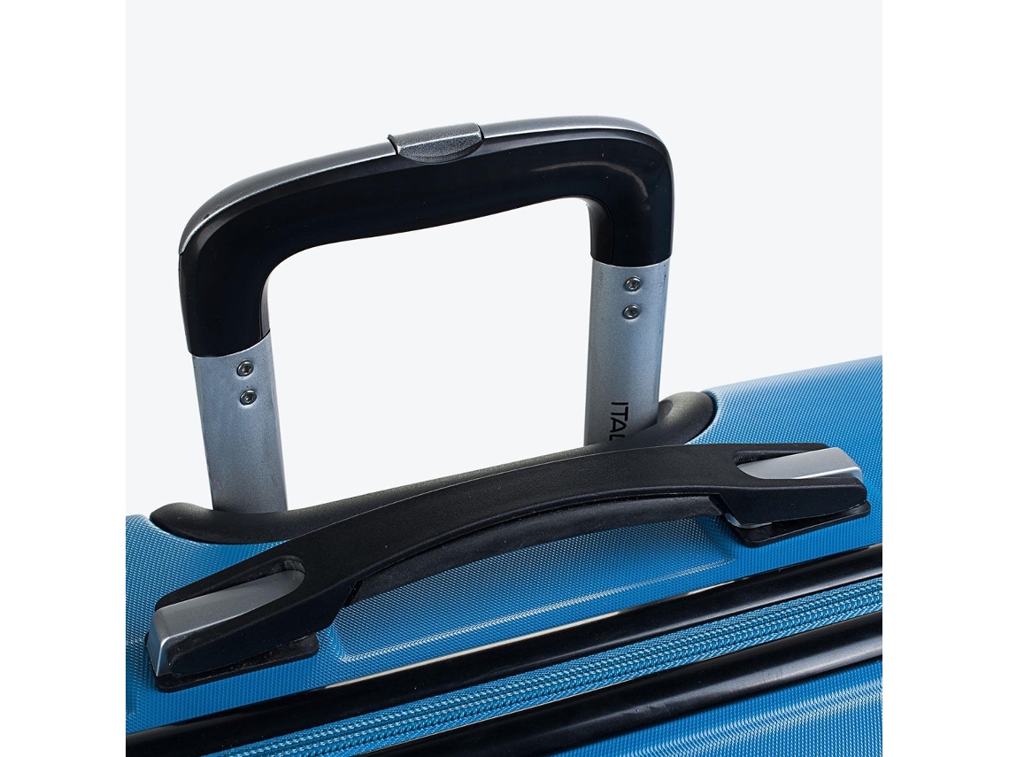 Conjunto de 2 Malas de Cabine ITACA T71650P ABS Azul e Mostarda (55x40x20cm - 40L)