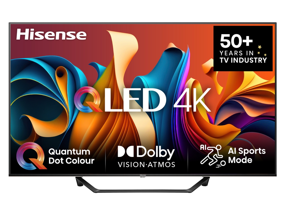TV HISENSE 43A7NQ (QLED - 43'' - 109 cm - 4K Ultra HD - Smart TV)