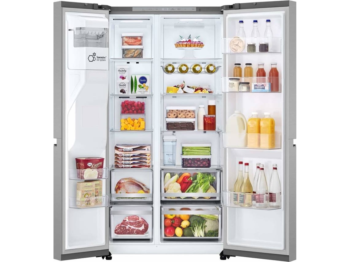 Frigorífico Americano LG GSLE81PYBD (No Frost - 179 cm - 628 L - Cinzento)