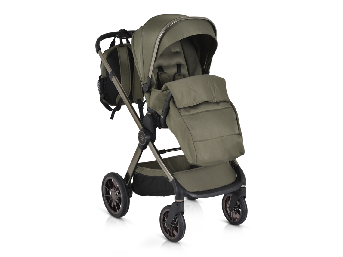 Carrinho De Bebê Iclick Verde Cangaroo Cangaroo