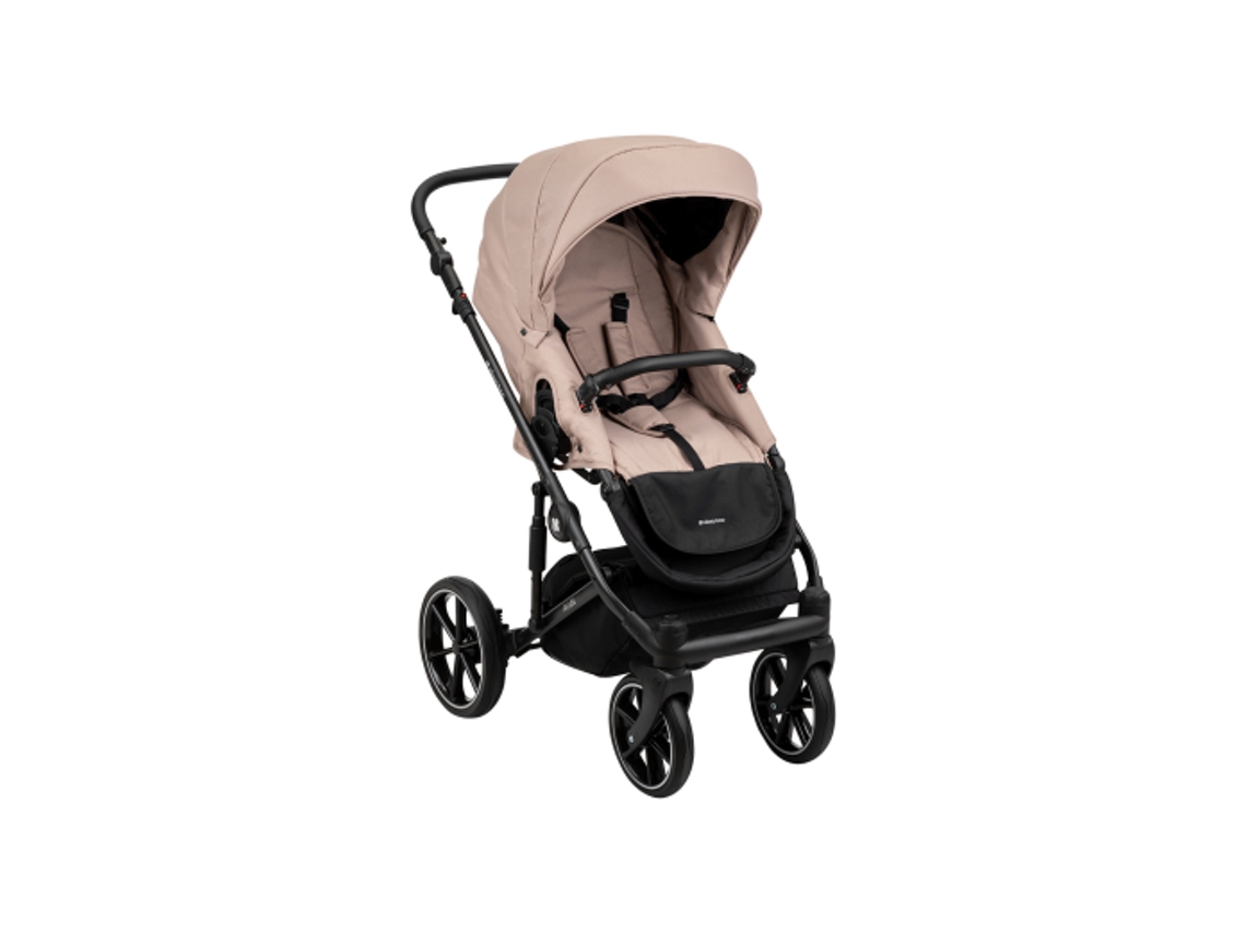 Carrinho de Bebé KIKKABOO Amani Bege 2 em 1 com Alcofa Rígida