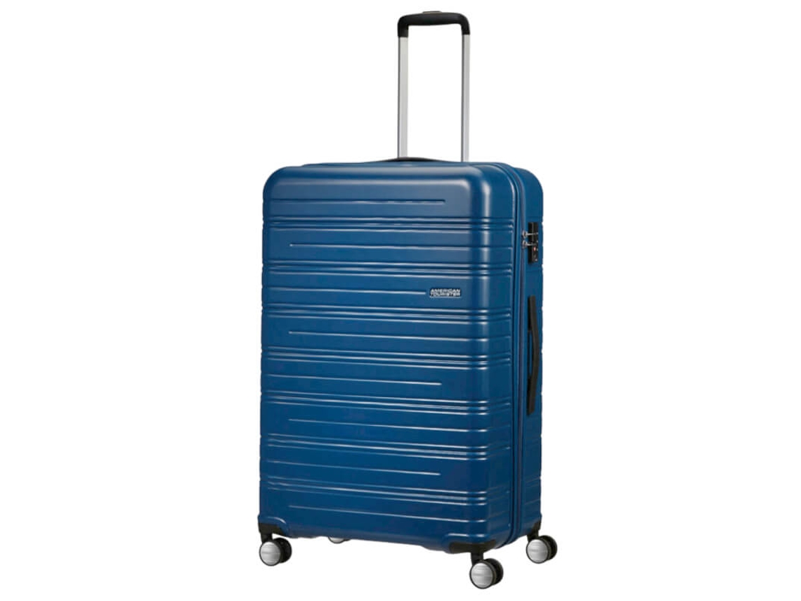 Mala De Viagem Grande 77cm 4r High Turn Azul Marinho American Tourister