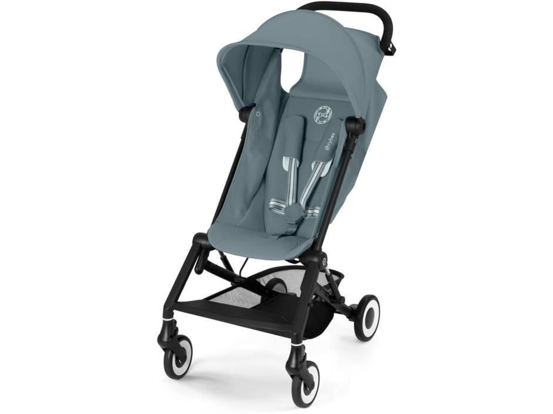 Carrinho De Bebê Ultra Compacto Agis Cybex 5 A 22 Kg Carrinho Leve 6,3 Kg Compatível Com Avião Azul Tempestuoso (6 Meses 4 Anos)