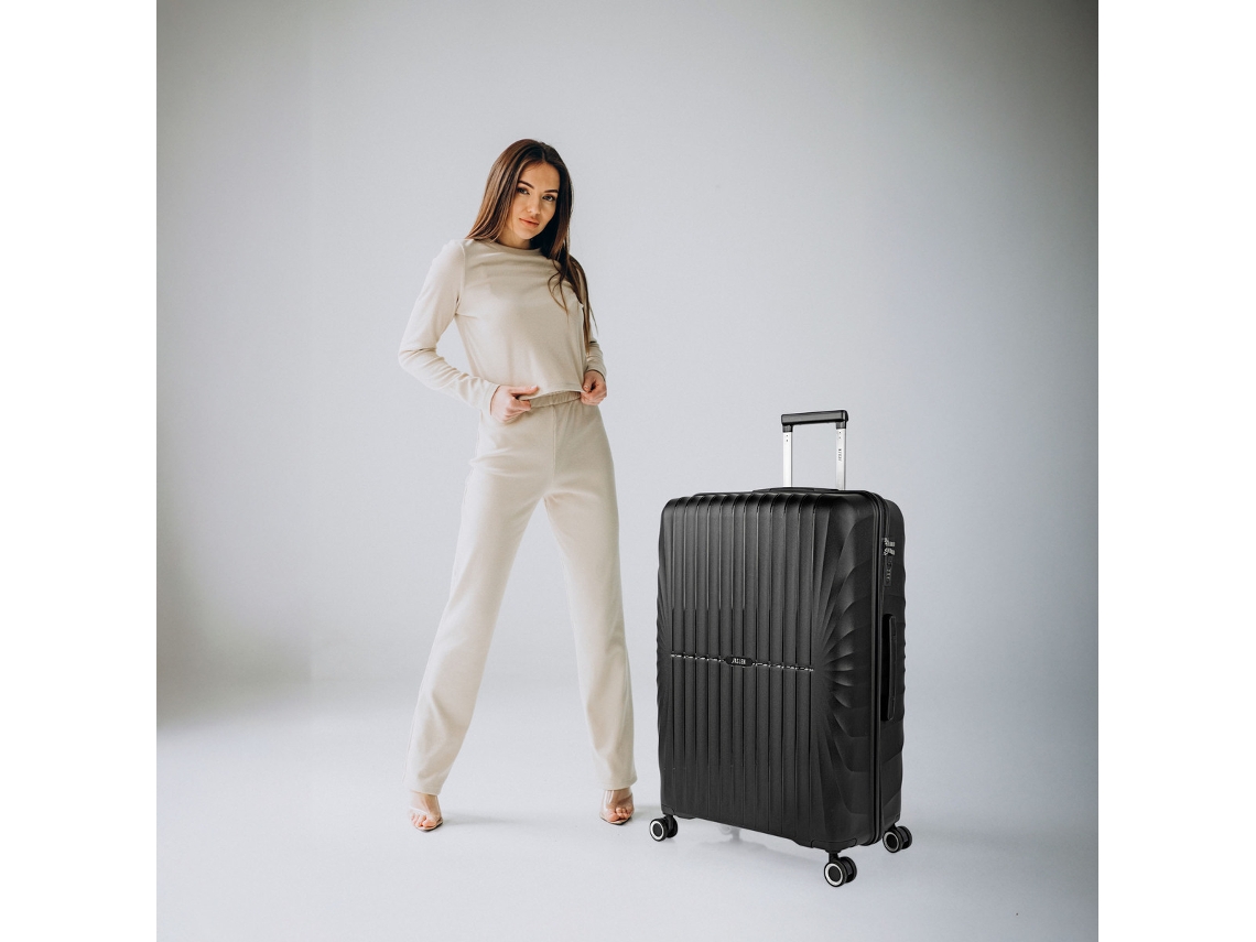 Mala Pp Grande JASLEN Crawley Preto (48,5x74,5x28,5 Cm 96l)