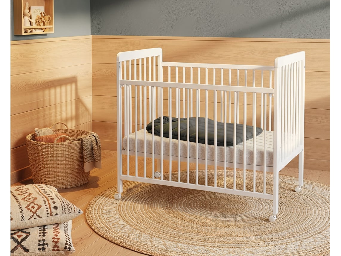 Berço Lateral Deslizante Essentiel De Madeira Webaby