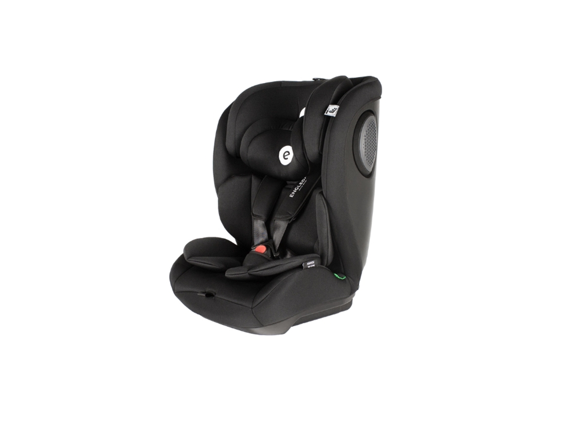 Cadeira Auto I-Size 76-150Cm Engledak Nuka Black Black ENGLEDAL