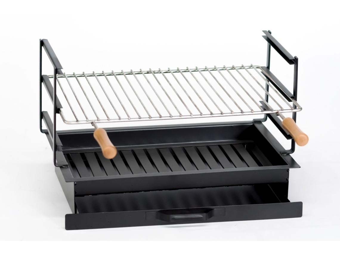 Grelhador de Embutir para Churrasqueira Inox 60 Cm IGNO