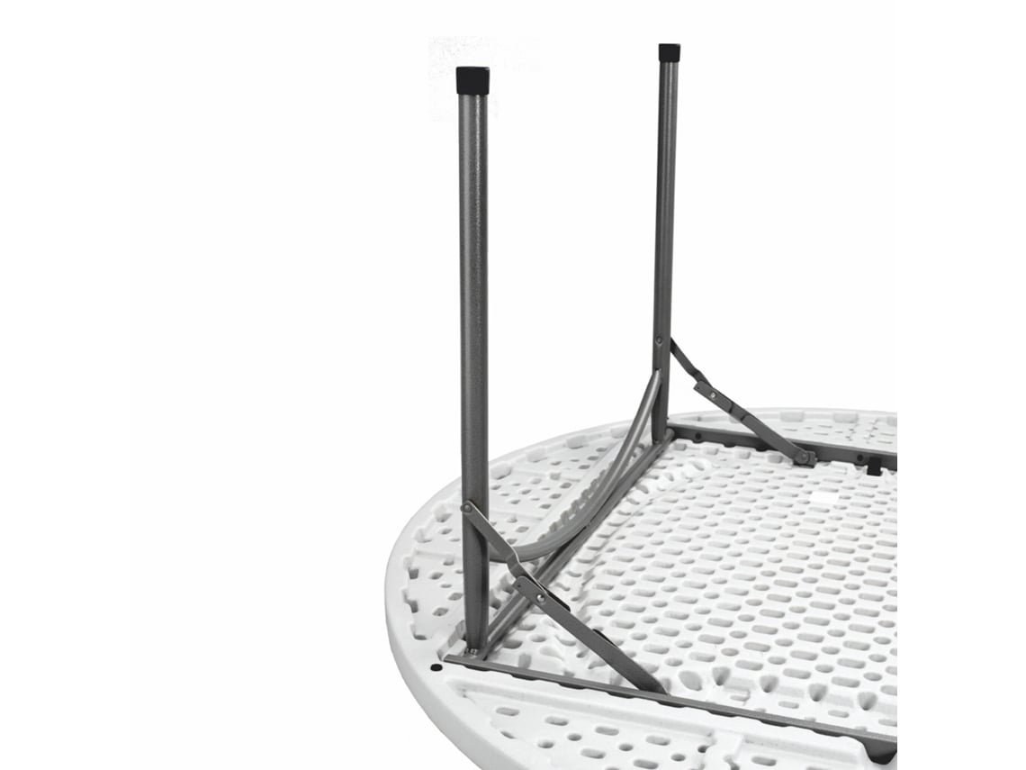 GARBAR Beethoven Mesa Redonda Dobrável Interior e Exterior Ø180 Cinza