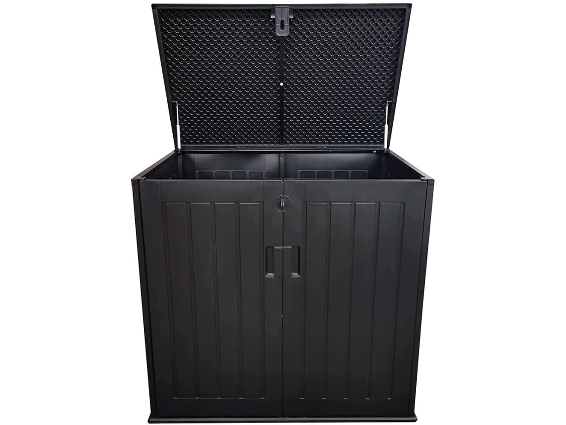 Armário de Exterior GARDIUN Ao Ar Livre Soften 775L Cinzento 116x71x112.5 e 109 cmgardiun